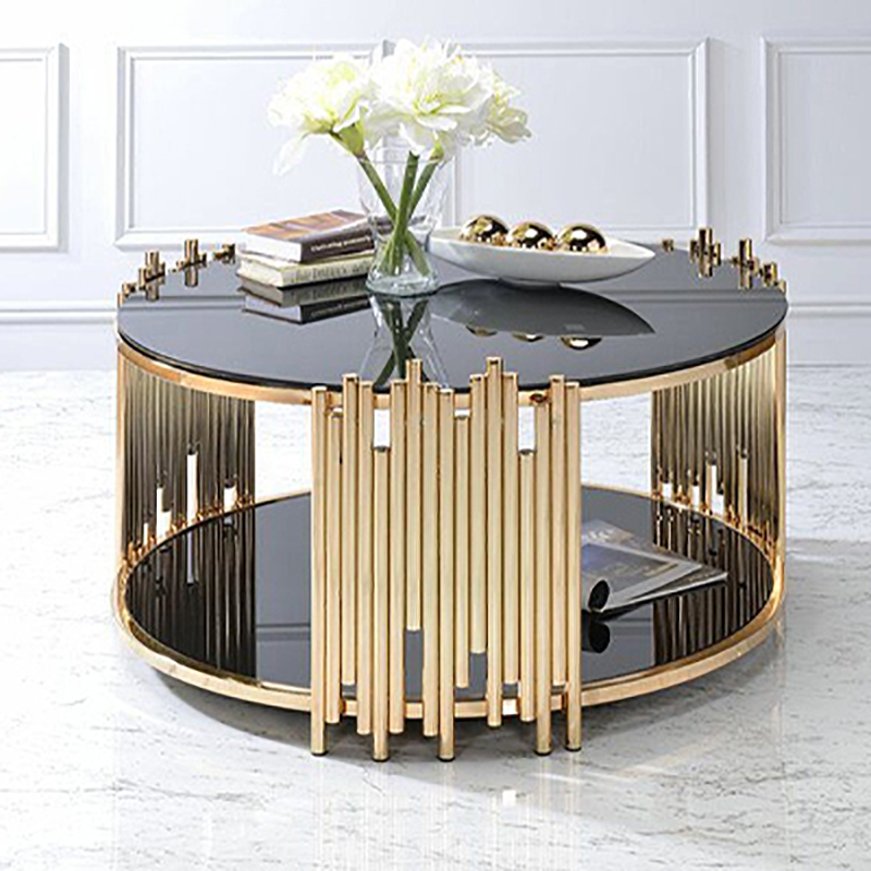 royal gold coffee table